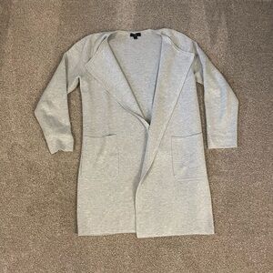 J. Crew Heather Gray Knit Sweater